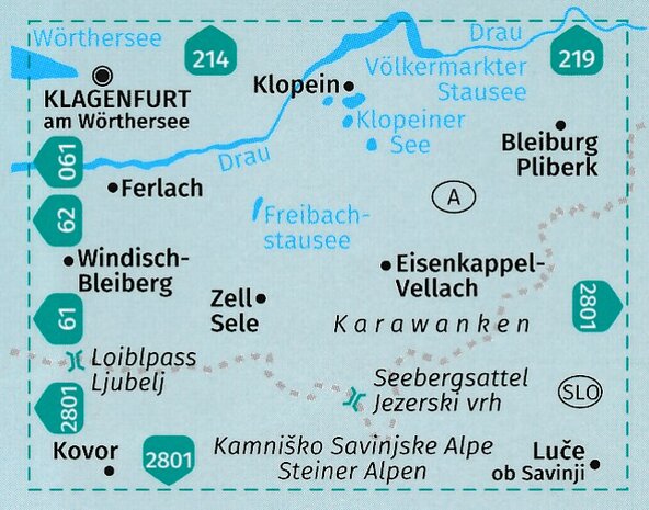 Kompass - WK 65 Klopeiner See - Karawanken Ost