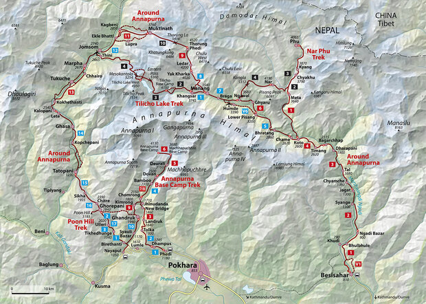 Rother - Annapurna Treks wandelgids