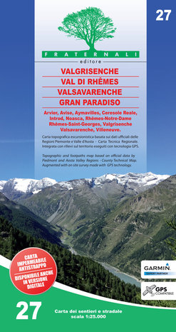 Fraternali - 27 Valgrisenche, Val di Rhêmes, Valsavarenche, Gran Paradiso
