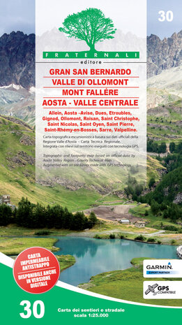 Fraternali - 30 Gran San Bernardo, Valle di Ollomont, Mont Fallére, Aosta – Valle Centrale