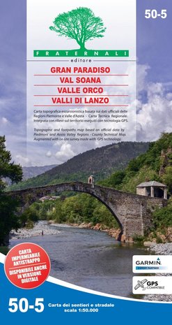 Fraternali - 50-5 Gran Paradiso, Val Soana, Valle Orco, Valli di Lanzo
