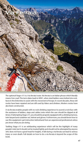 Knife Edge - Trekking the Dolomites AV1