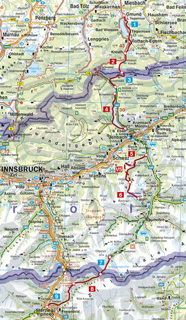 Rother - Alpenüberquerung Tegernsee - Sterzing