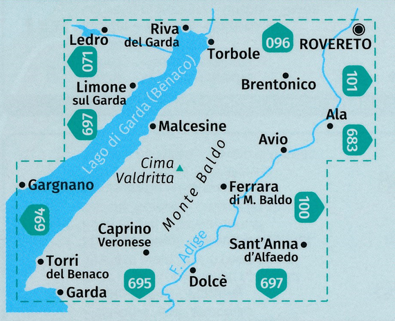 Kompass - WK 129 Monte Baldo