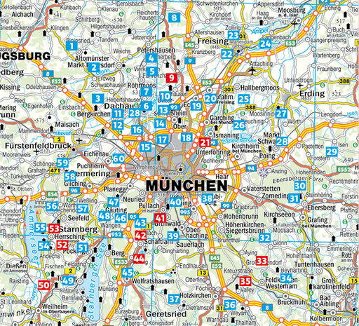 Rother - Rund um München wandelgids