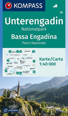 Kompass - WK 98 Unterengadin - Bassa Engadina