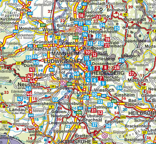 Rother - Rhein-Neckar wandelgids