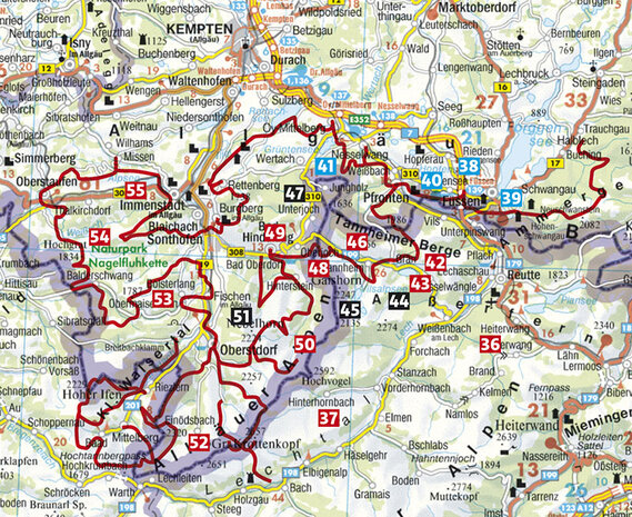 Rother - Himmelsstürmer Route – Wandertrilogie Allgäu