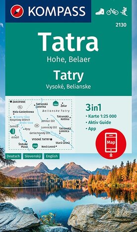 Kompass - WK 2130 Hohe Tatra - Belaer