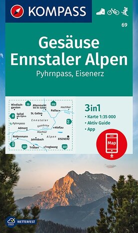 Kompass - WK 69 Gesäuse - Ennstaler Alpen