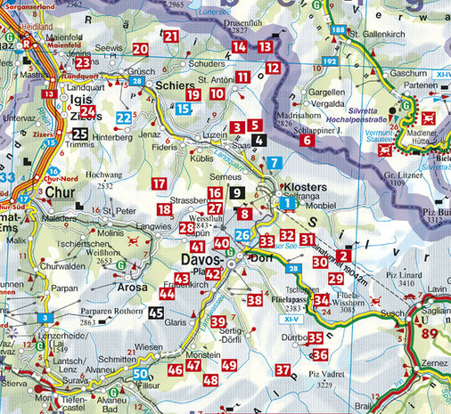 Rother - Davos - Prättigau wandelgids