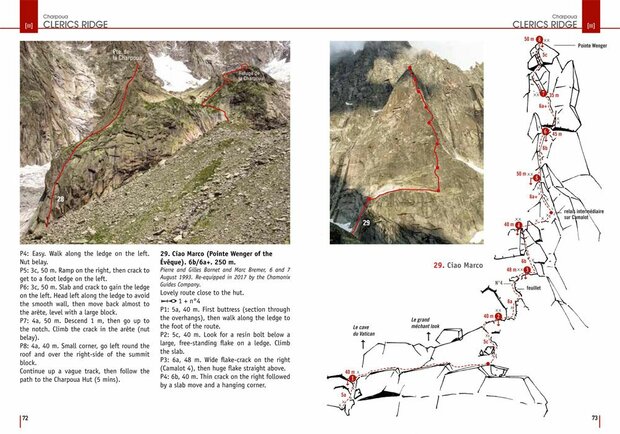 JM Editions - Mont Blanc Granite band 3 - Charpoua, Talefre and Leschaux