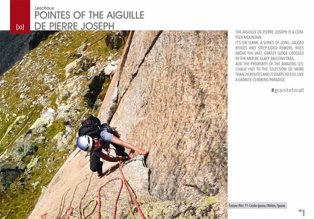 JM Editions - Mont Blanc Granite band 3 - Charpoua, Talefre and Leschaux