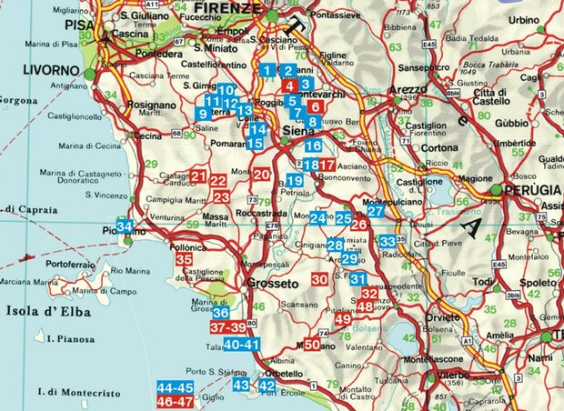 Elmar - Zuid-Toscane wandelgids