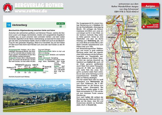 Rother - Aargau wandelgids