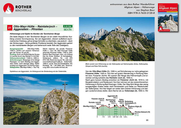 Rother - Allgäuer Alpen, Klettersteige und Höhenwege