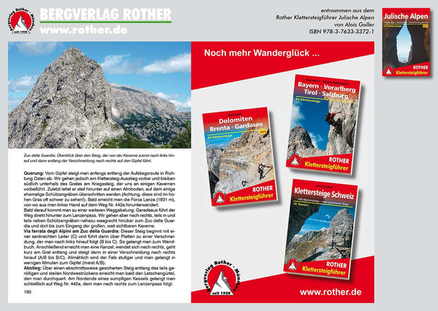 Rother - Klettersteige Julische Alpen