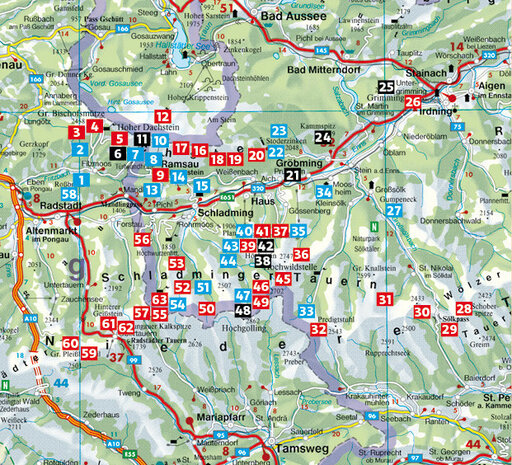Rother - Dachstein-Tauern Ost wandelgids