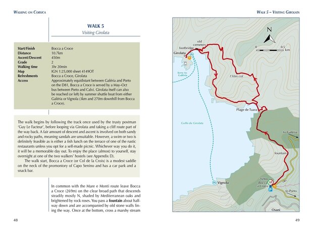 Cicerone - Walking on Corsica