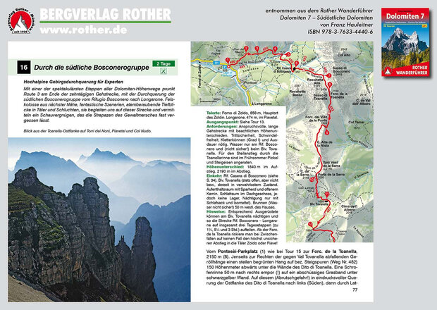 Rother - Dolomiten 7    1e druk