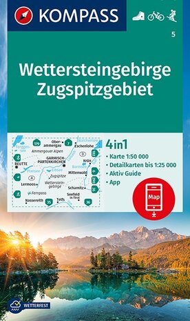 Kompass - WK 5 Wettersteingebirge - Zugspitzgebiet