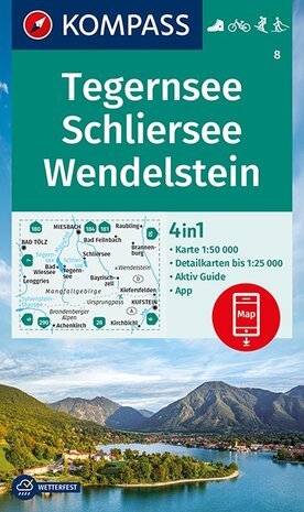 Kompass - WK 8 Tegernsee - Schliersee - Wendelstein