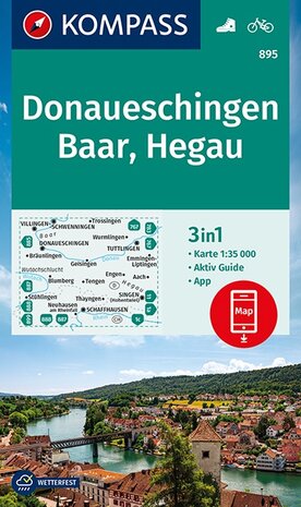 Kompass - WK 895 Donaueschingen - Baar - Hegau