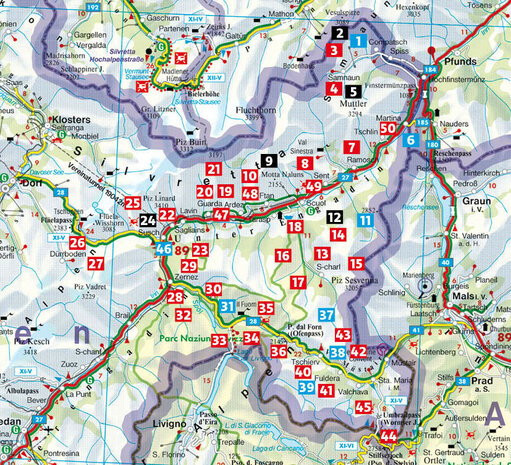 Rother - Unterengadin wandelgids