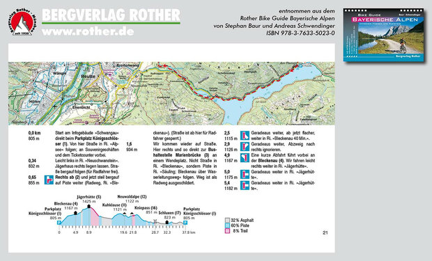 Rother - Bike Guide Bayerische Alpen 