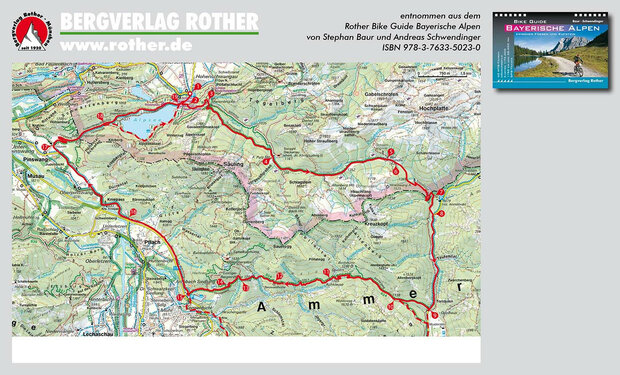 Rother - Bike Guide Bayerische Alpen 