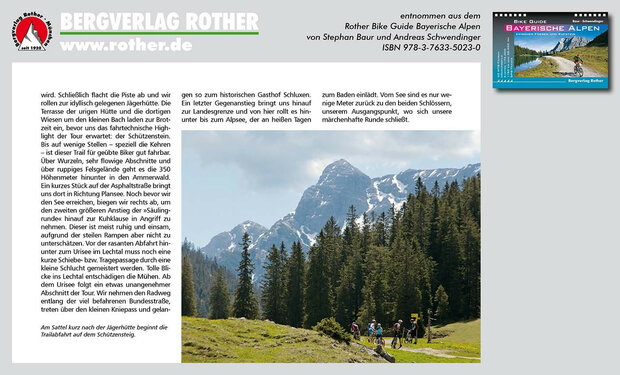 Rother - Bike Guide Bayerische Alpen 