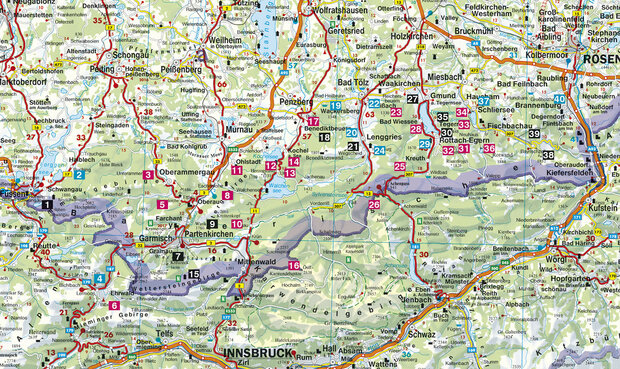 Rother - Bike Guide Bayerische Alpen 