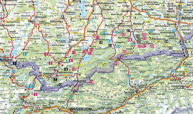 Rother - Bike Guide Bayerische Alpen 
