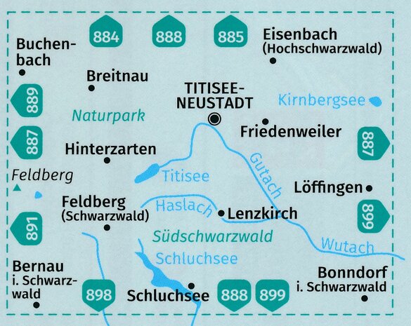 Kompass - WK 893 Titisee - Neustadt