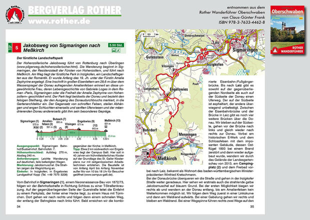 Rother - Oberschwaben wandelgids