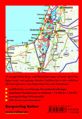 Rother - Israel wandelgids
