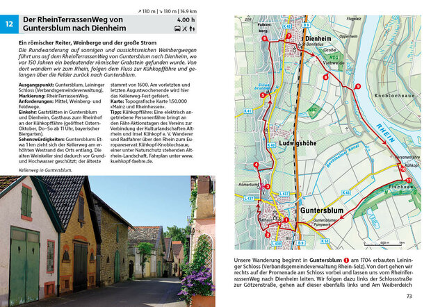 Rother - Rheinhessen wandelgids