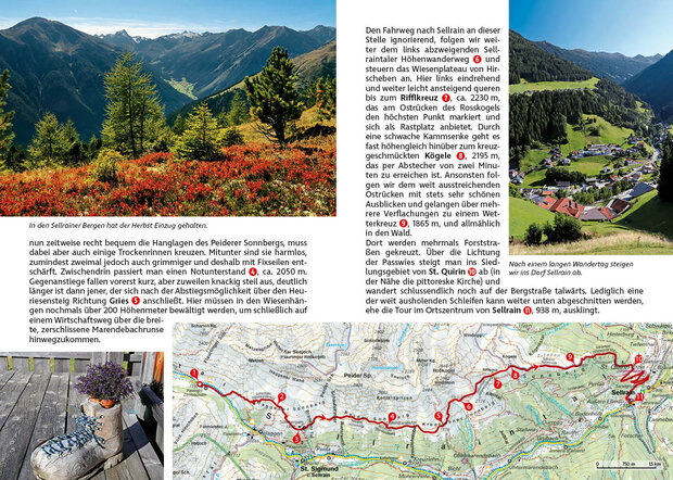 Rother - Rund um Innsbruck wandelgids