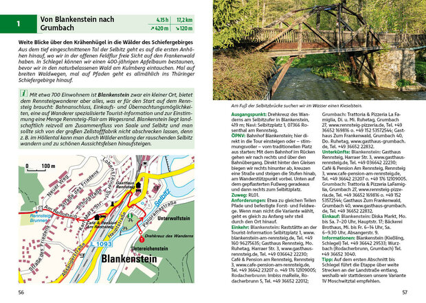 Rother - Rennsteig wandelgids