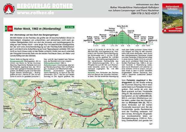 Rother - Nationalpark Kalkalpen wandelgids