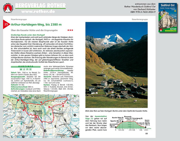 Rother - Südtirol Ost wandelboek