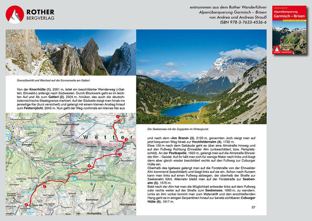 Rother - Alpenüberquerung Garmisch - Brixen