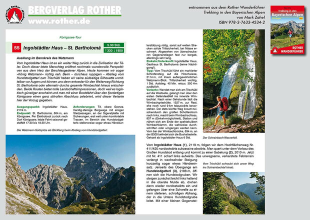 Rother - Trekking in den Bayerischen Alpen