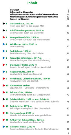 Rother - Alm- und Hüttenwanderungen Kärnten wandelboek