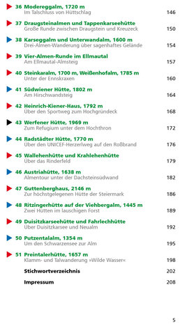 Rother - Alm- und Hüttenwanderungen Salzburger Land wandelboek