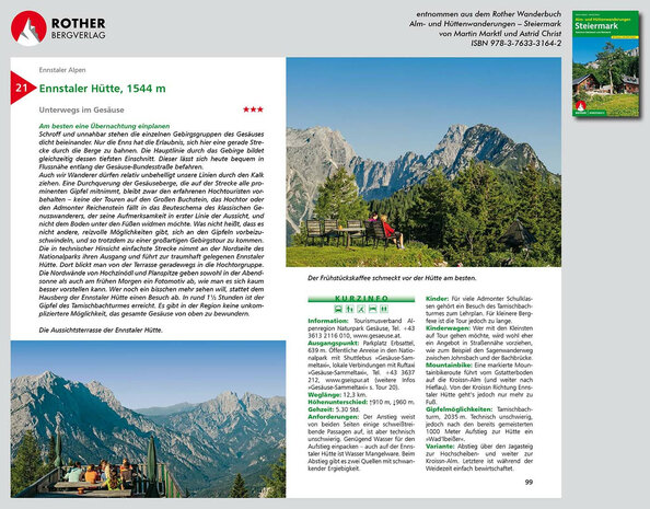 Rother - Alm- und Hüttenwanderungen Steiermark