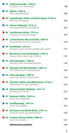 Rother - Alp- und Hüttenwanderungen Allgäuer Alpen wandelboek