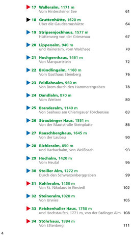 Rother - Alm- und Hüttenwanderungen Chiemgau - Kaiser - Berchtesgaden wandelboek