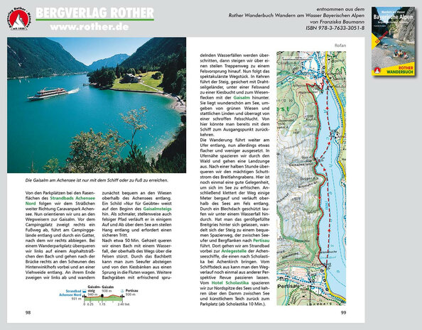 Rother - Wandern am Wasser - Bayerische Alpen