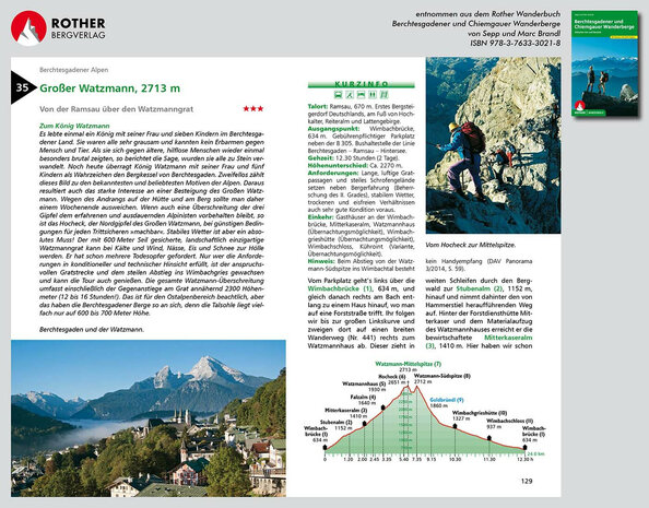Rother - Berchtesgadener und Chiemgauer Wanderberge wandelboek